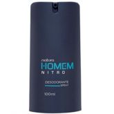 Desodorante spray masculino homem nitro